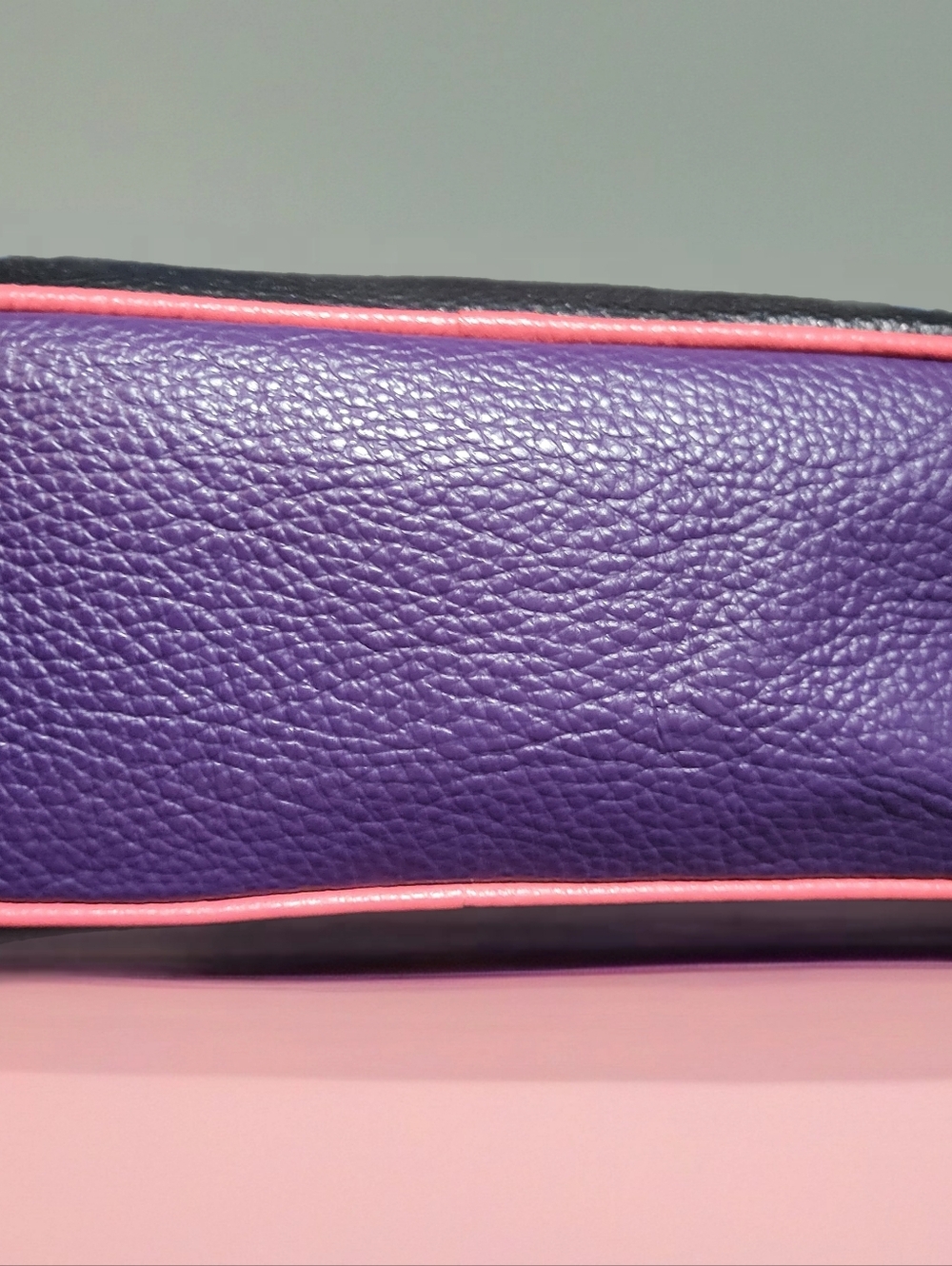 COACH Colorblock JESS Bag. Black, Blue.  Pink , And Purple. - Picture 10 of 11